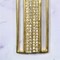 Elegant Golden Sparkling Rhinestone Connector For Clothing Bags DIY Crafts 3 Inch